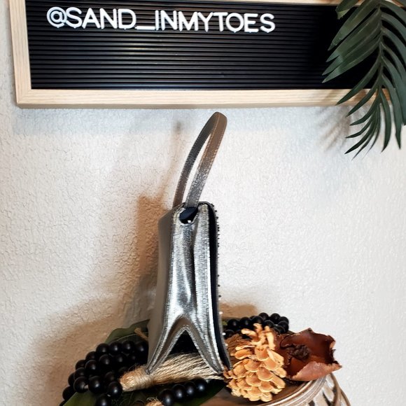 JR Comeco Vintage holiday Grey Sateen and Beaded Evening  Wedding Bag, Satchel. - Picture 7 of 14